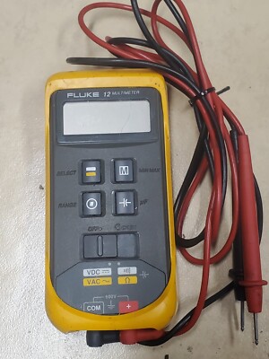 Fluke 12 Multimeter with Cover Works
