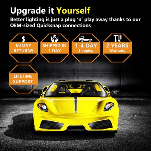 HID KIT FOR 2015-2017 Jeep Renegade Headlight Fog Light Conversion 5000K 6000K - Picture 4 of 12