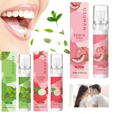 Breath Freshener Spray Bad Odor Halitosis Remove Treatment Clean Mouth 2023 