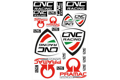 CNC Kit Aufkleber Aprilia RSV4 1100 Factory E5 2021-2022 Schwarz