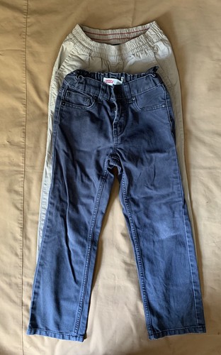 Vans Size 7 Range Elastic Pants Levi’s 514 Size 7 Dinosaur & Mario Shirt - Picture 12 of 18