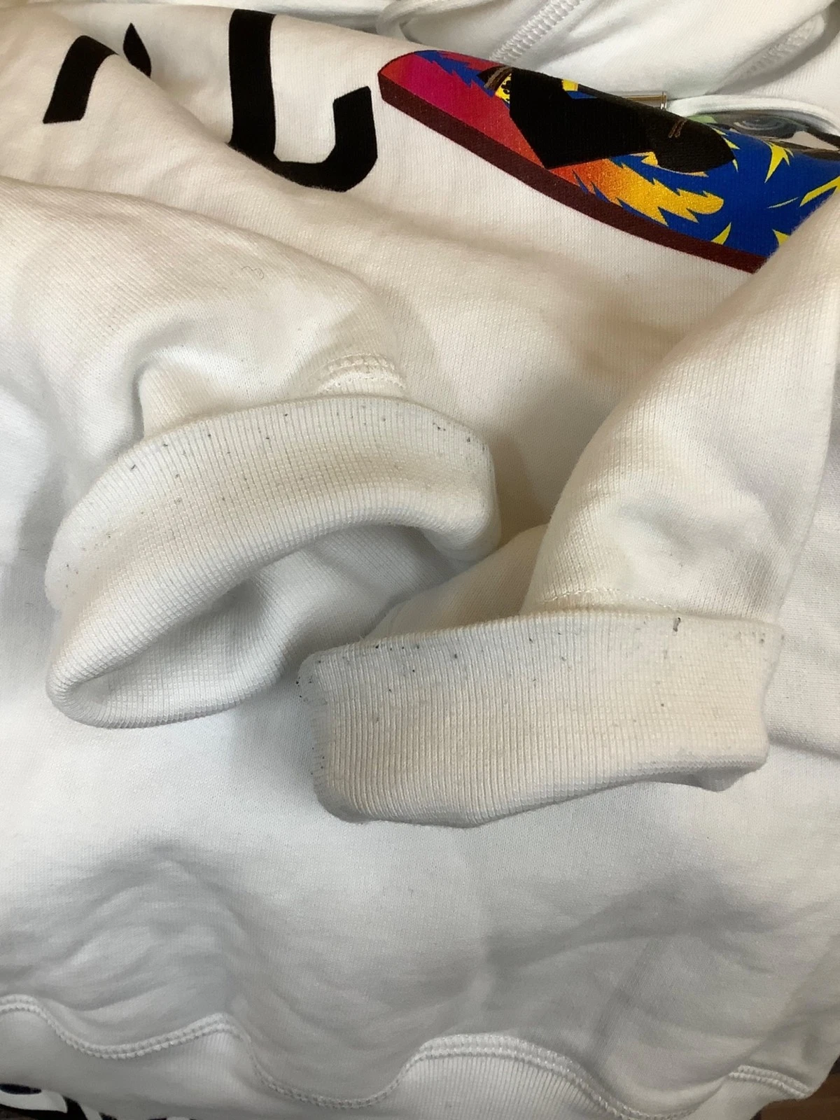 DSQUARED2 Pullover Felpa con Cappuccio Taglia:M Bianco Uomo S79GU0095