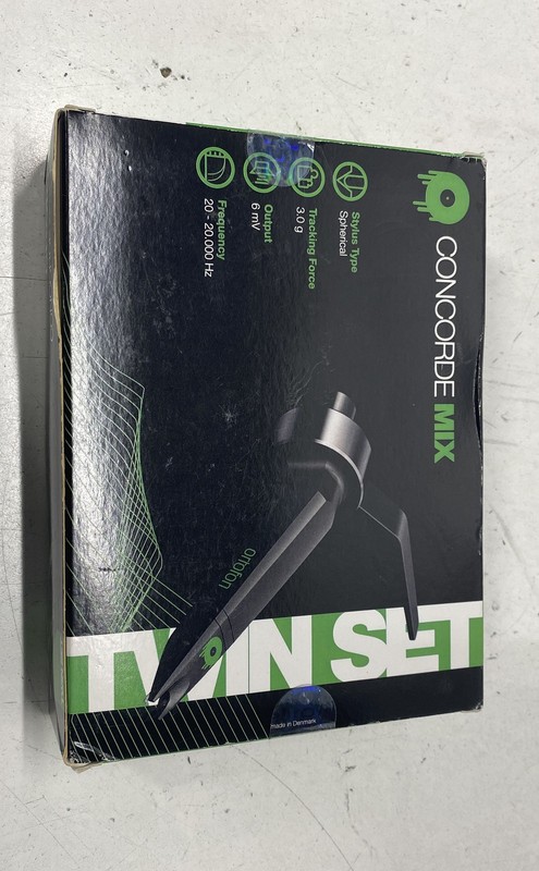 Ortofon Concorde Mix Twin Set DJ Phono Cartridges Spherical Stylus New