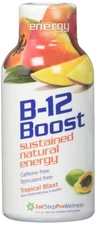 Caffeine Free Drink Flavored Vitamin B12 Energy Supplement Stimulant Free