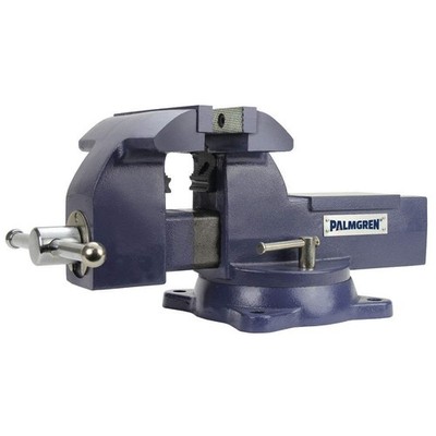 PALMGREN 9629744 Combination Vise,5''x4'',Knurled 814KK3