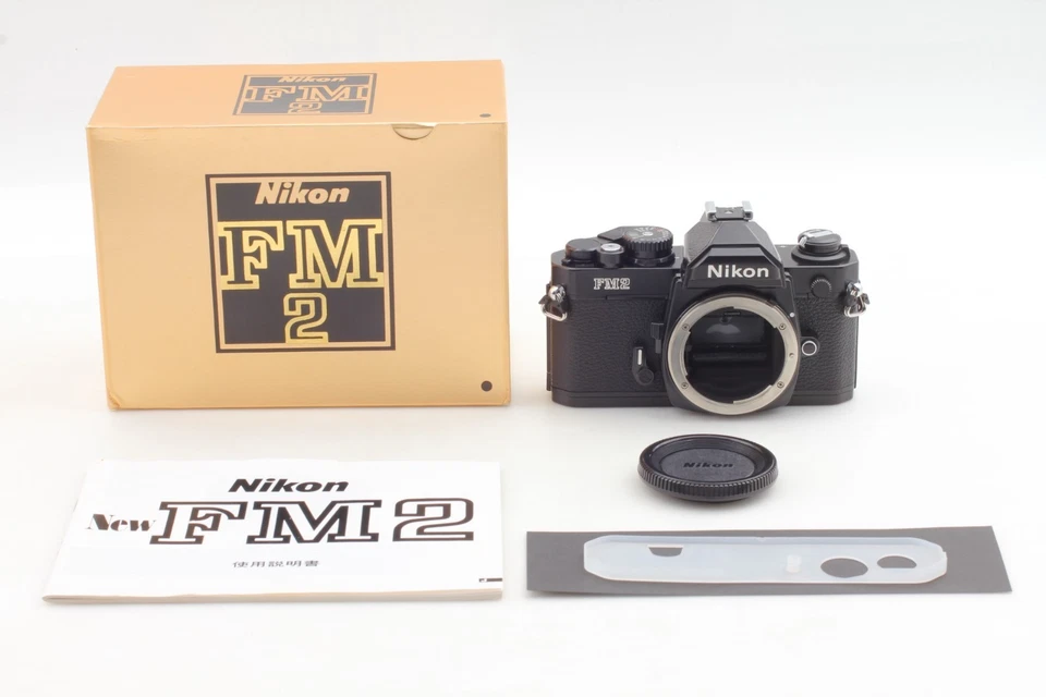 Corpo fotocamera reflex pellicola 35mm nero Nikon FM2 FM2n "INUTILIZZATO... - Immagine 3 di 4