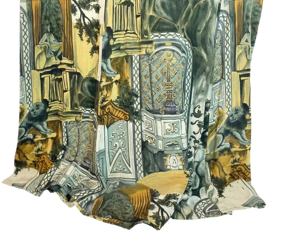 Vintage CAROLE LITTLE Art To Wear Full Women’s Swing Skirt Sz 12 - Image 4 of 4