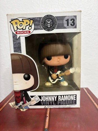 Johnny Ramone Funko Pop Rocks Ramones - #13 Vinyl Figure AS-IS **PLEASE READ**