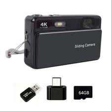 Cámara digital deslizante M15 4K pantalla IPS de 2,8 pulgadas enfoque automático cámara de vlogging 9005
