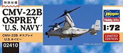 Hasegawa 1/72 US Navy CMV-22B Osprey US Navy Plastikmodell 02410 [aus Japan]