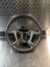 07-14 Chevrolet Gmc Tahoe Yukon Silverado Steering Wheel Grey Leather Oem 07-14 Chevrolet Gmc Tahoe Yukon Silverado Steering Wheel Grey Leather Oem