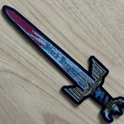 Manowar Patch Black Arrows Heavy Metal Warriors Of The World