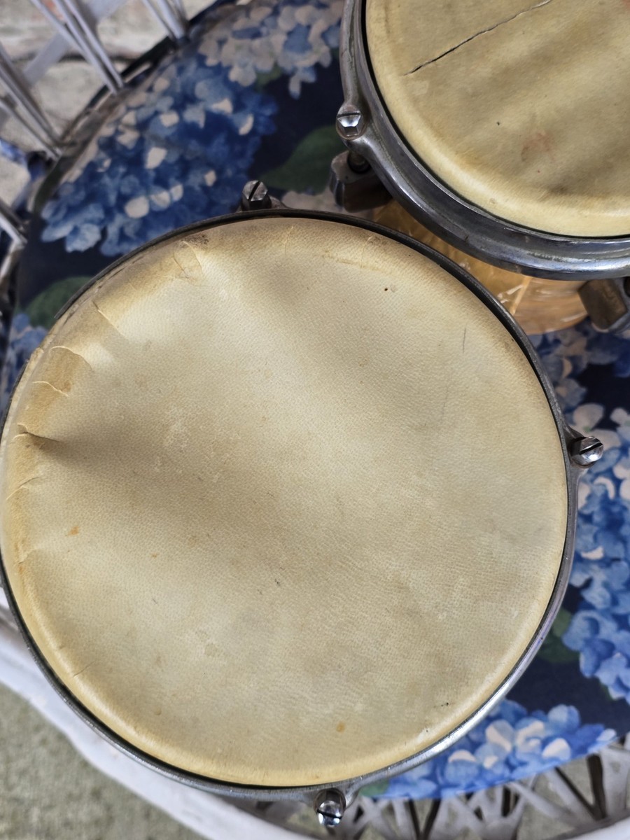 Pearl ボンゴ Vintage 1950s Pearl Tokyo 8 Inch & 6 Inch Bongo Drums | eBay