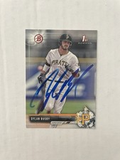 Dylan Busby Signed 2017 Bowman Draft 1st RC IP AUTO *Read* B