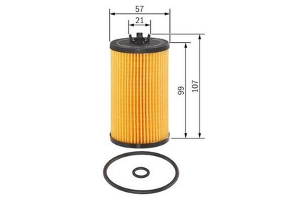 BOSCH Ölfilter F 026 407 074 F026407074 P7074