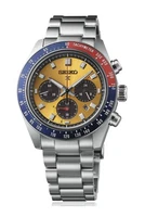 Seiko Prospex Speedtimer Solar Chronograph Dual-tone bezel Men's Watch SSC947P1