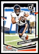Justin Fields 2023 Donruss #48 Bears NFL READ FREE SHIPPING AutographDen