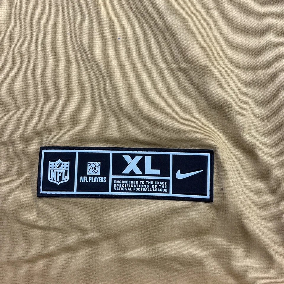 San Francisco 49ers DEEBO SAMUEL #19 Gold NFL On Field Jersey Size Men’s XL - Image 3 of 4