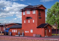 Spur H0 · Kibri 39318 · Stellwerk Ottbergen · Ovp Neu Bausatz