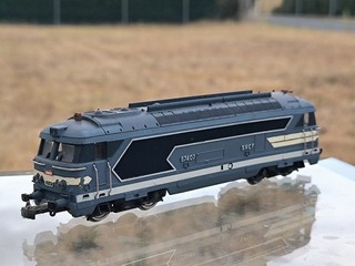 Jouef Locomotive Micheline BB 67407 ho train SNCF