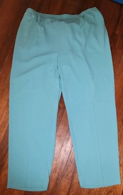 Drapers & Damons Elastic Waist Pullon Pants Size Womens 2X Stretch 40X30