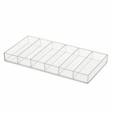 kosmetik-organizer mit 6 f&auml;chern &uuml;bersichtlich brillenorganizer leicht