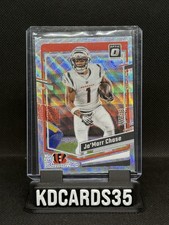 2023 Panini Donruss Optic Ja'Marr Chase Silver Wave /300 Bengals #41