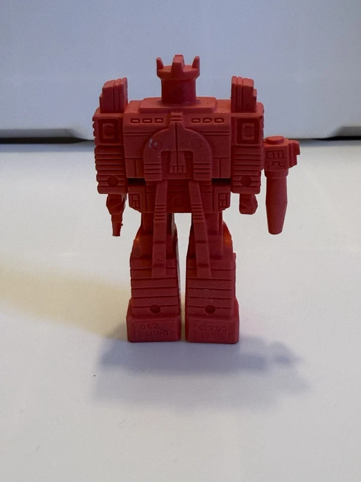 RARE Japanese Transformers GALVATRON Keshi FORMS ROBO rubber DECOY Decepticon !! - Image 2 of 4