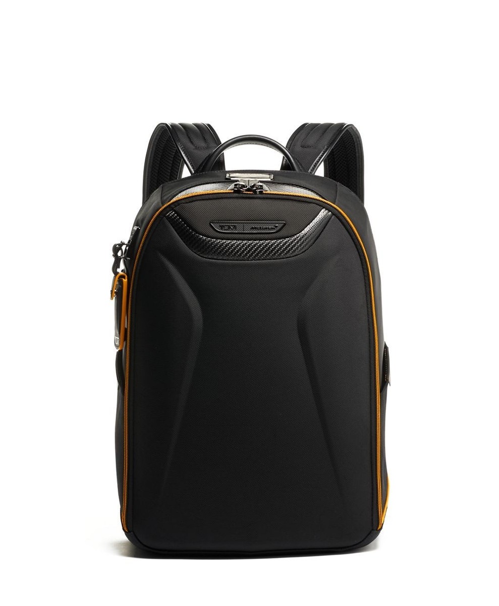 New Tumi McLaren Velocity Backpack Black Carbon Fiber, With Tags
