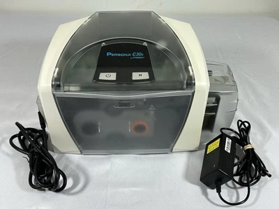 Fargo Persona C30e Single-sided Full Color ID Card Badge Printer USB - Image 1 of 4
