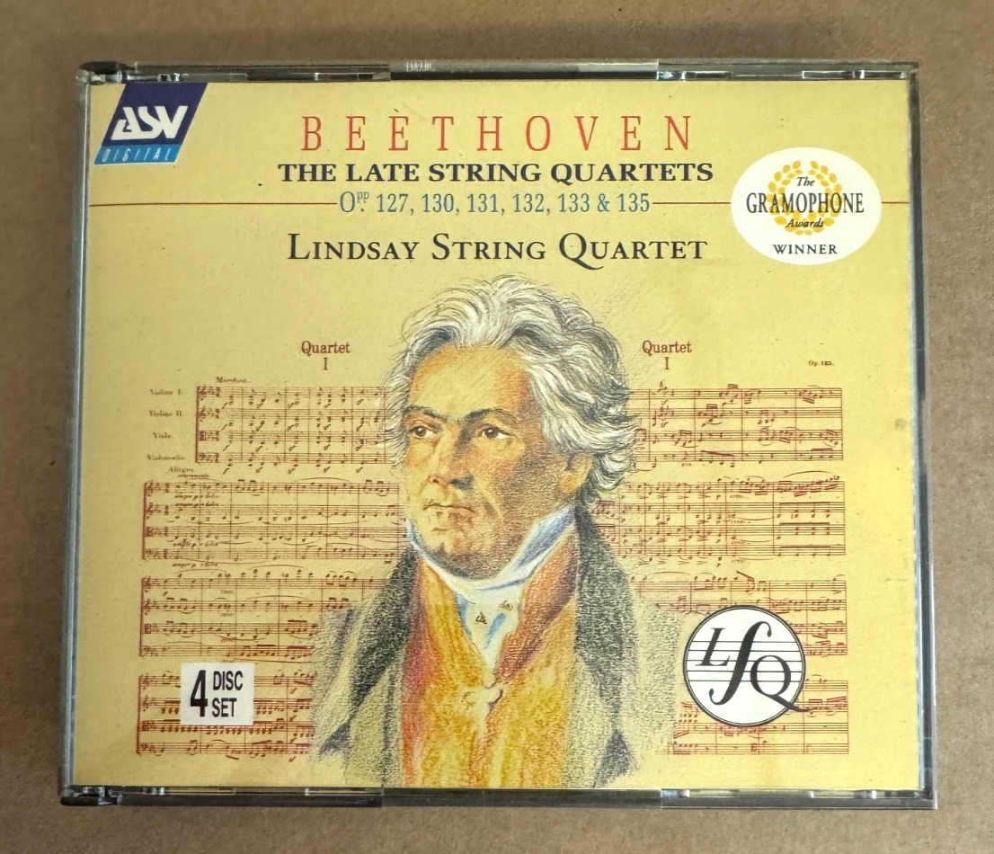 Beethoven: The Late String Quartets The Lindsays 4 CD Box Set