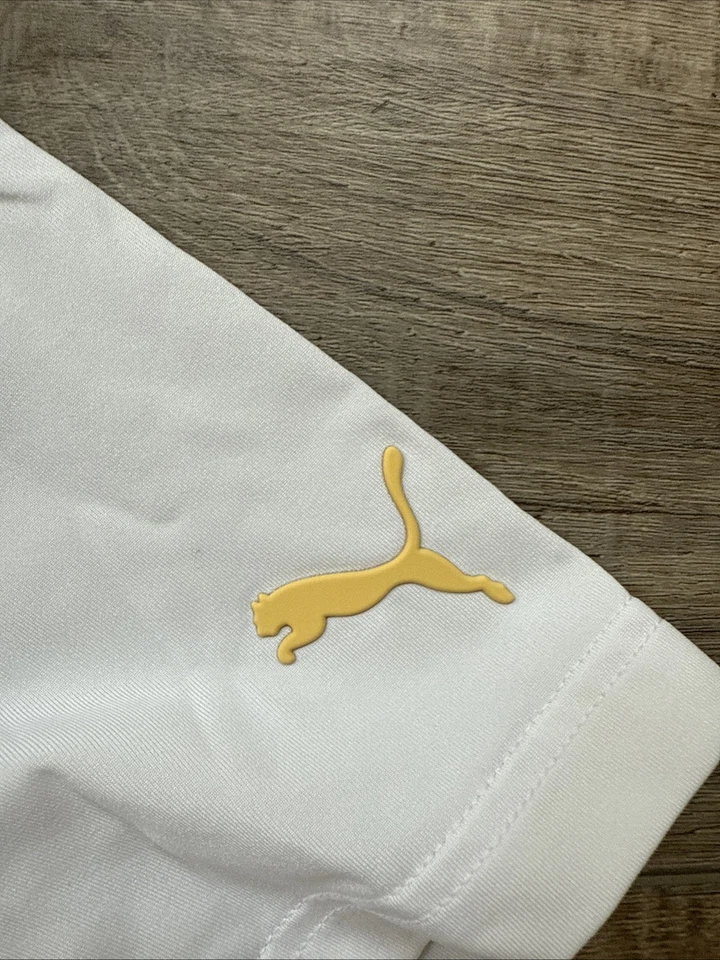 Camisa dorada para hombre Puma talla L Foto 3 de 4