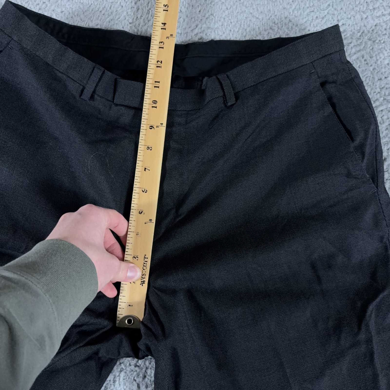 Boss Hugo Boss 2-Piece Suit Men 42 Long Pants 34x32 Silk Wool The Journey Sharp2 thumbnail 17