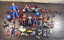 (Lot Of 40)  Some Vintage Action Figures Toys Kids Assortment Of Toys Pre-owned 