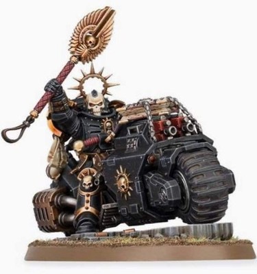 Space Marine Primaris Chaplain on Bike