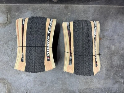 Vittoria Terreno Dry Tubeless Ready Gravel Tire 650Bx47c Set of 2 – Black / Tan