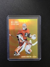2025-26 Upper Deck Allure Color Flow Orange-Yellow Lukas Dostal