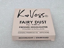 K Voss Fairy Dust Pressed Highlighter Moonlight / Starkissed 8g Cosmetic Makeup
