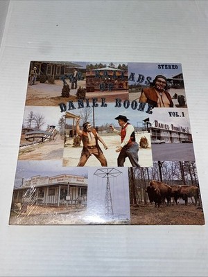 Ballads Of Daniel Boone Vinyl Vol. 1 70s David Allan Coe Theme Park Hillsborough