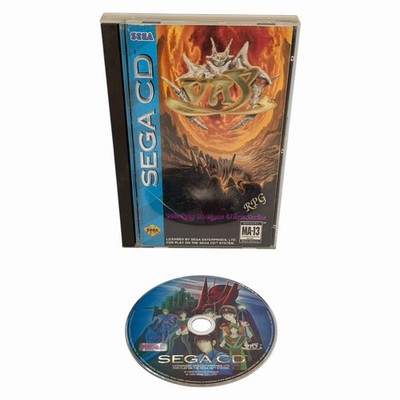 Vay (Sega CD, 1994) CIB Complete w Manual + Map + Registration Card Tested