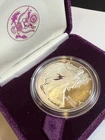 1986-S American Silver Eagle Proof (Missing Lid + COA)