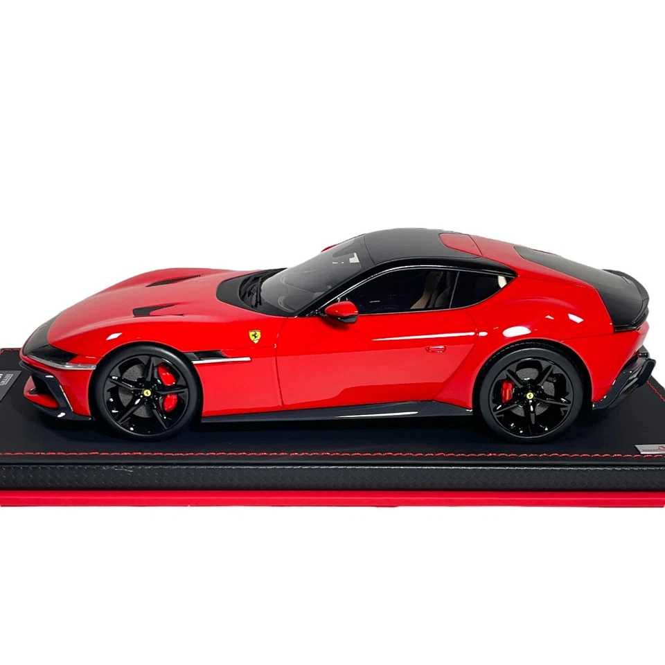 Modellino Auto MR Models 1/18 Ferrari 12 Cilindri Rosso Scuderia Limited Edition - Immagine 3 di 4