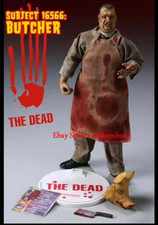 1/6 The Dead Butcher Zombie Pig Head Action Figure Model Collect Rare