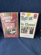 VHS Video Tapes Carry On and Doctor Kenneth Williams Tapes