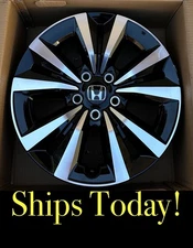 🔥17” Genuine Honda Civic 2022-2024 OEM Factory Rim Wheel Machined/Black 2023