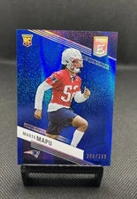 2023 Donruss Elite Marte Mapu Blue Speckle Rookie Card No. /299 RC Patriots