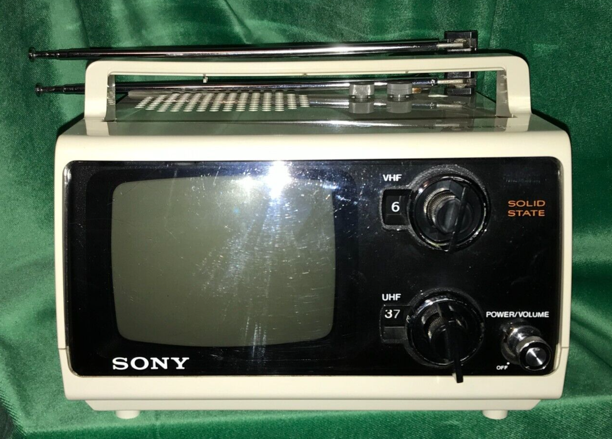 Vintage Sony Transistor TV-530 TV Receiver Works . | eBay 