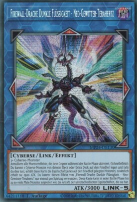 yugioh Firewall-Drache Dunkle Flüssigkeit Neo-Gewitter-Terahertz MP24-DE130