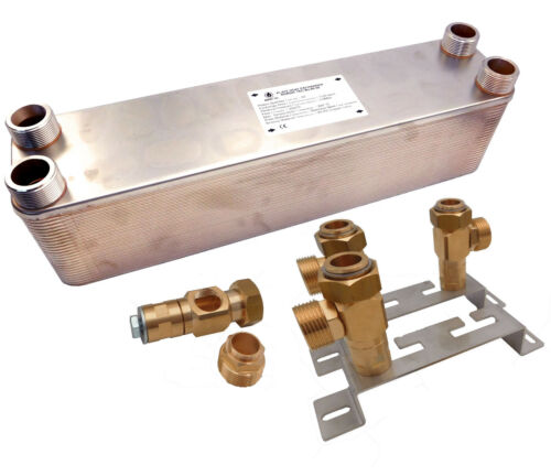 Plattenwärmetauscher Edelstahl Wärmetauscher 220-330-440-550-660kW NORDIC TEC - Bild 14 von 20