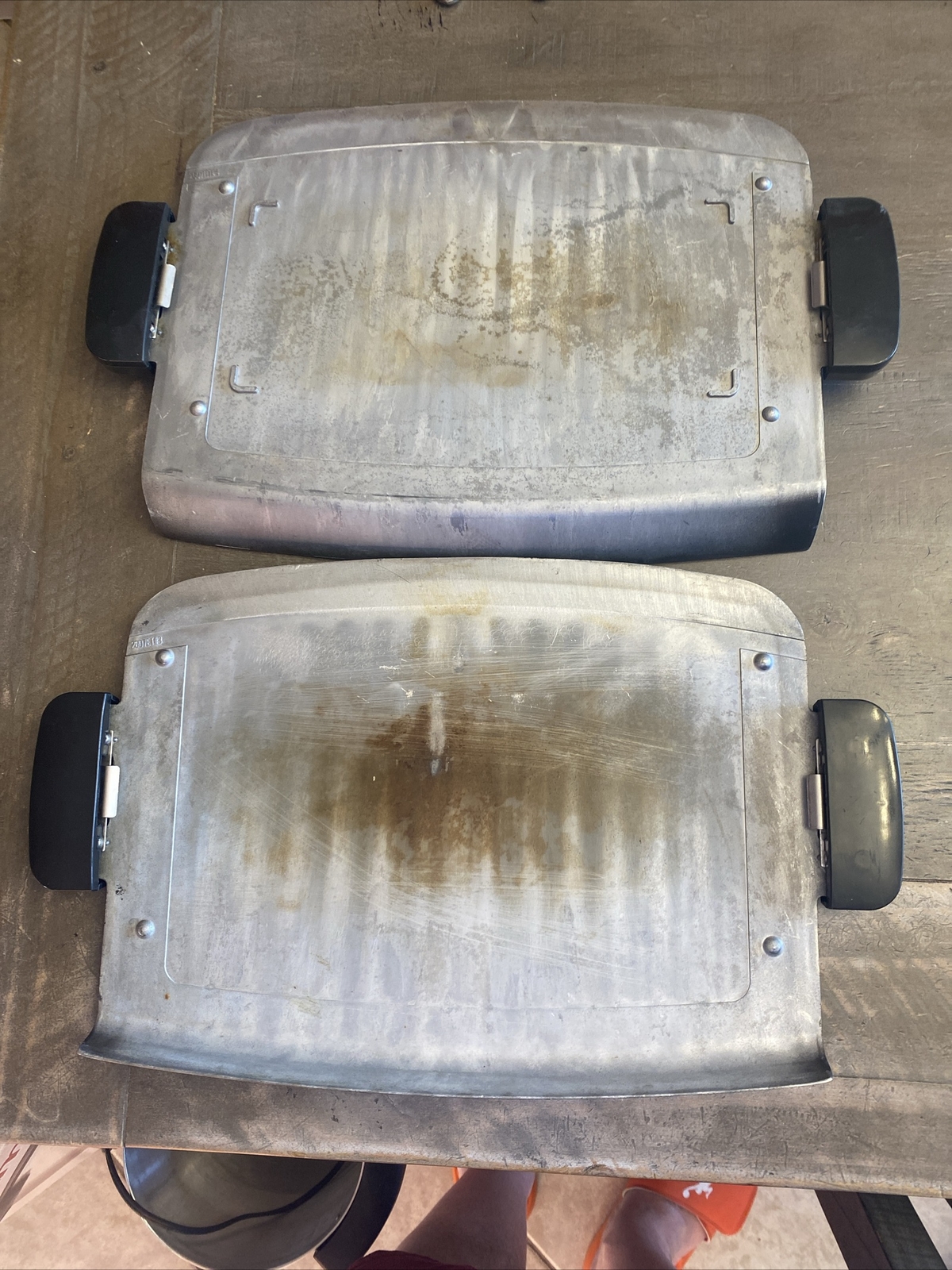 Foreman grill replacement plates 2607ET3 & 4 eBay